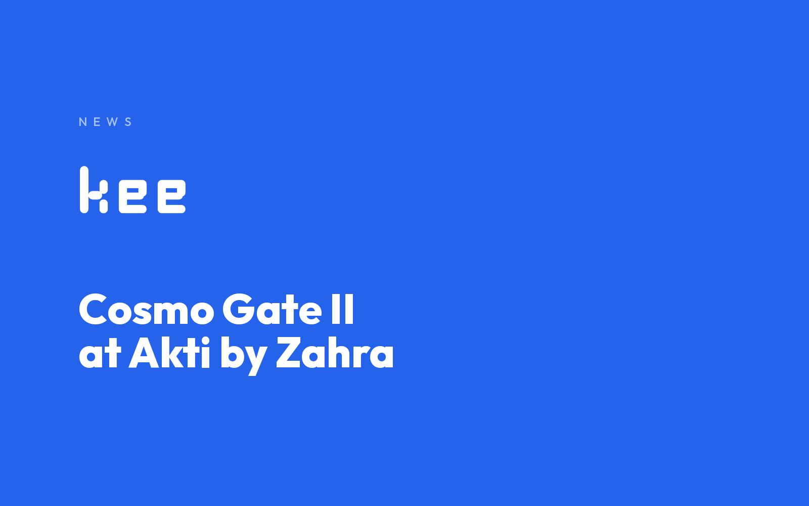 Powering the invitations for Cosmo Gate II at Akti by Zahra
