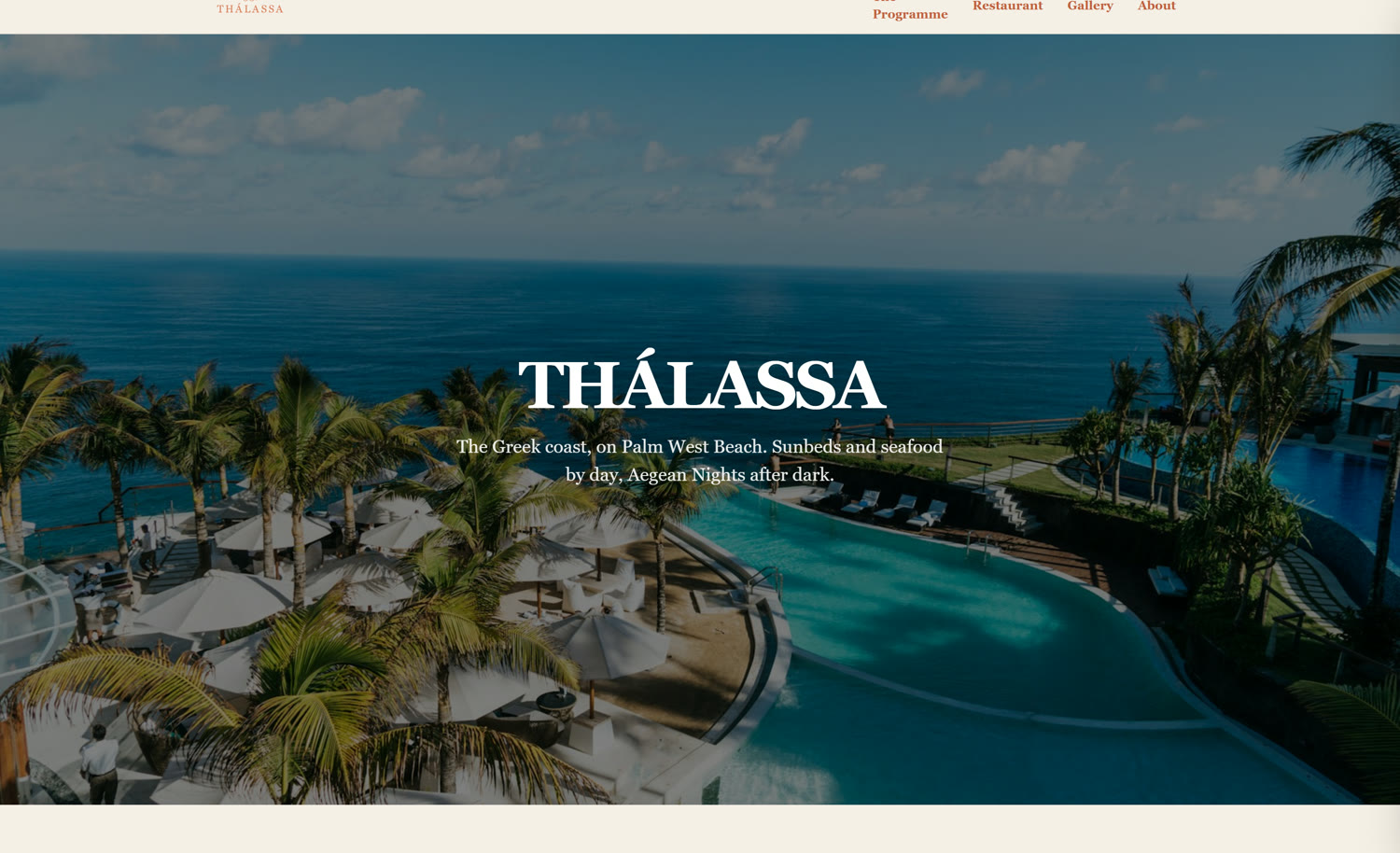 THÁLASSA storefront
